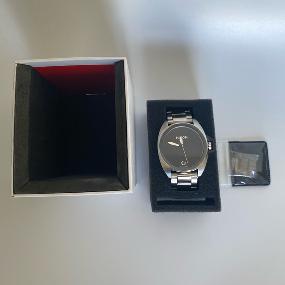 Nixon Men’s Anthem Black Dial Watch NWT - Picture 2 of 6